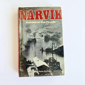 NARVIK Battles in the Fjords by Capt Peter Dickens (1974) - Picture 1 of 12