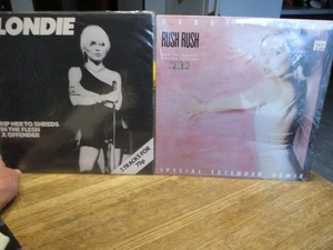 2 Blondie Record lot 12 inch singles   nice - Picture 1 of 4