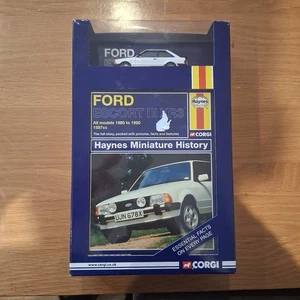 Corgi Haynes 1982 Ford Escort XR3 MK3 1:43 Scale Model & Book Ref GG9 - Picture 1 of 3