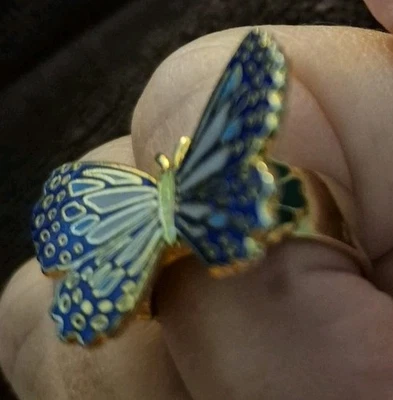 Biqueira borboleta? RingBlue, ajustável - Imagem 1 de 4