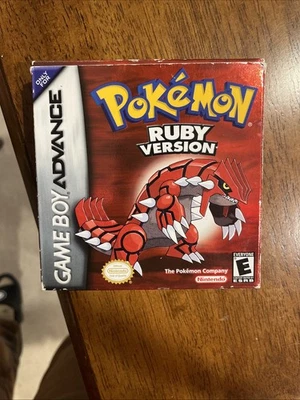 AUTHENTIC Pokemon Ruby Version CIB w/ Manual Game Boy Advance GBA Nintendo *READ - Image 1 of 4