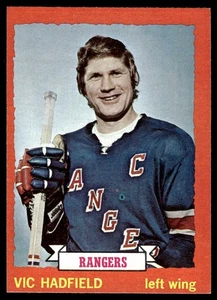 1973-74 Topps Vic Hadfield New York Rangers #181 NMMT - Bild 1 von 2