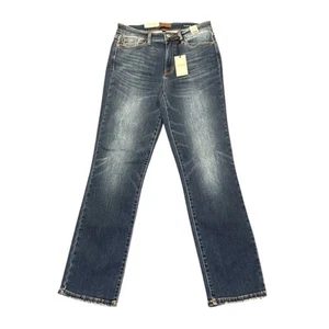 Judy Blue Jeans Blau High Waist Straight Fit Stretch Denim Rodeo Größe 30 / 11 - Bild 1 von 11