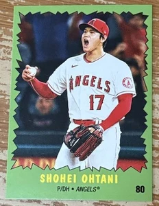 2022 Topps TBT Shohei Ohtani 1979 Topps The Incredible Hulk Design Card!! - Picture 1 of 2