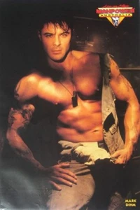 ADULT Poster Man Power Mark Dihm Pin-Up - Picture 1 of 1