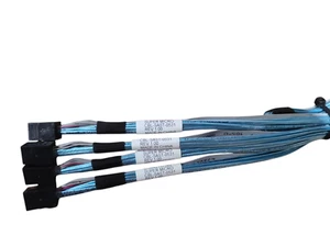 Lot of 4x Supermicro CBL-SAST-0531 80cm Internal MiniSAS Cable - Picture 1 of 4