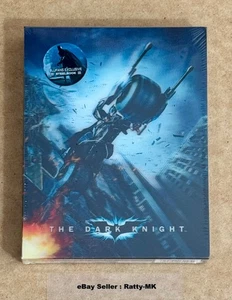 THE DARK KNIGHT - BLUFANS DOUBLE LENTICULAR 4K + BLU RAY STEELBOOK - NEW (READ) - Picture 1 of 13
