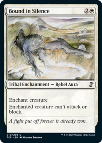 x1 Bound in Silence - Time Spiral Remastered - NM - MTG - Image 1 of 1