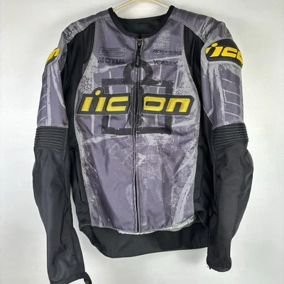 icon Overlord Type 1 Performance Motorcycle Jacket Mens SMALL All Pads CLEAN - Image 1 of 4