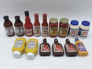 Zuru Mini Brands Sauce Lot - Tapatio, Stubb's, Heinz Mustard, Miracle Whip, More - Picture 1 of 2