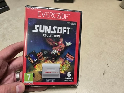 SEALED Evercade Sunsoft Collection 1 (Sega Dreamcast) (UK IMPORT) - Image 1 of 4