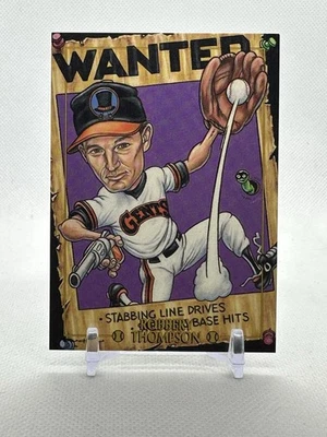 Robby Thompson 1993 Cardtoons #72 Robbery Thompson Gents San Francisco Giants - Image 1 of 2