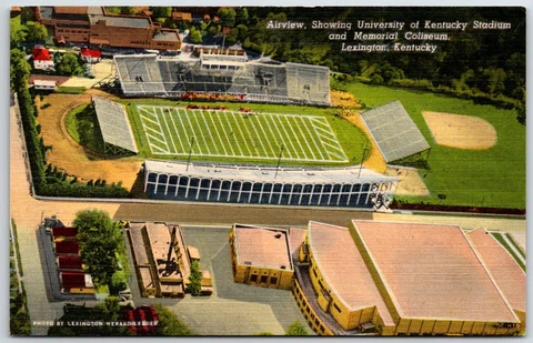 University of Kentucky, Lexington, Kentucky Football Stadium Postcard Cover