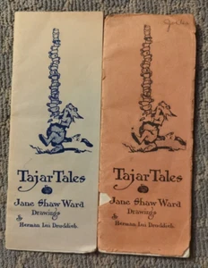 Tajar Tales Jane Shaw Ward Drawings 1947 & 1967 Herman Druddieb - Picture 1 of 11