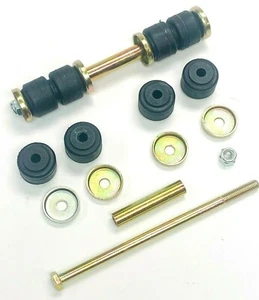 BMW 2002, Bavaria, 3.0cs, e12, e24 to 6/82 Black Sway bar link assemblies (X2)  - Picture 1 of 8