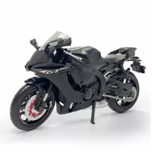 Yamaha YZF-R1 Motorrad Modell Maßstab 1:12 Diecast Spielzeug fur Kinder Schwarz - Bild 1 von 11