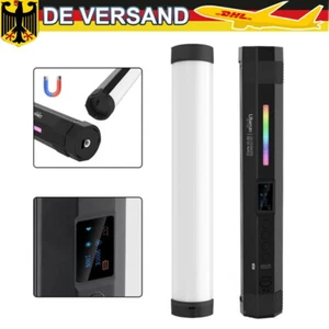 Dispositivo de mano fotografía video luz de relleno RGB cálido frío LED lámpara de llenado 2500K-9000K - Imagen 1 de 12