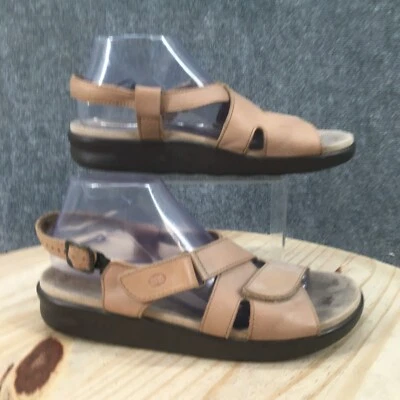 SAS Sandals Womens 10 M Huggy Tripad Comfort Casual Slingback Beige Leather - Image 1 of 4