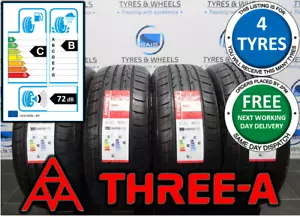 X4 225/55R17 225 55 17 101W M+S THREE-A NEW TYRES *GREAT 'B' WET GRIP!* SET OF 4 - Picture 1 of 8