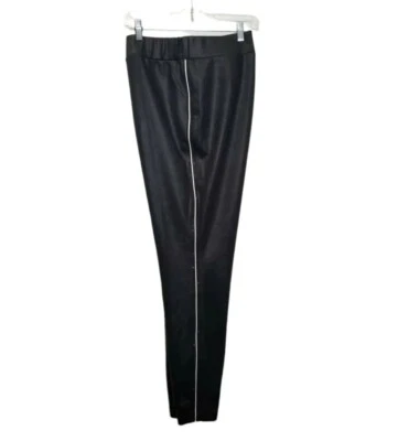 Nuevo con etiquetas Pantalones Legging LANE BRYANT 18 20 Negro Lentejuelas Esmoquin Rayas Pull-On Elástico Foto 1 de 4