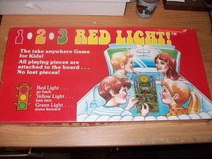 1 2 3 Rotlicht! Das Take Anywhere Spiel für Kinder! 1987 Alter 4-8 2-4 Spieler NEU - Bild 1 von 7