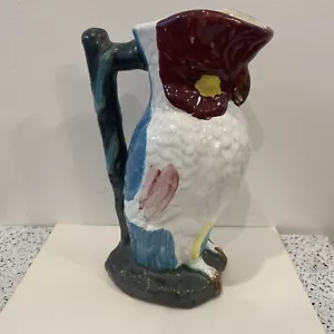 Jarra de loro/cacatúa MAJOLICA - Imagen 1 de 24