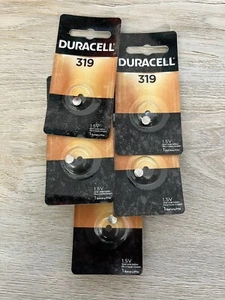 Lot of 5 Duracell 319 SR527SW SR527W Batteries 319, SP319, SR64, SR527SW - Picture 1 of 2