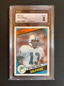 1984 Topps Dan Marino CSG 8 - Picture 1 of 2