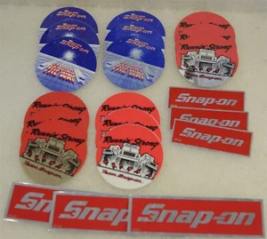 NEW Vintage Snap-on Tools Sales Theme Tool Box Stickers Decals Garage Old 70s #4 - Picture 1 of 9