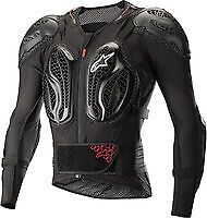Alpinestars Adult Motorcycle Bionic Action Chest Protector Suit Black L