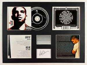 DRAKE - Signed Autographed - THANK ME LATER - Album Display Deluxe - Picture 1 of 1