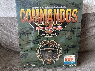 Commandos 2: Men Of Courage - Japanese Big Box Edition PC NEW & SEALED - Image 1 of 4