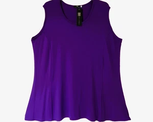 NAVEED Oversize Tunika Long-Shirt Long-Top Basic 52-54 (5) Viskosemix lila - Bild 1 von 3