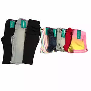 Garanimals Baby/Infant Girls Bottoms Shorts Pants Leggings size 12 Months LOT 8 - Picture 1 of 12