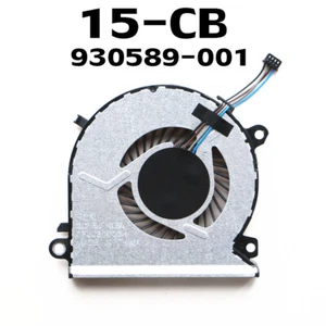 Ventilador de refrigeración de CPU 930589-001 para HP 15-CB076TX 15-CB075TX 15-CB074TX 15-CB073TX - Imagen 1 de 3