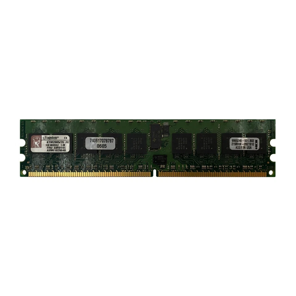 IBM 33R9141 1GB PC2-3200 DDR2 Memory Module - Image 1 of 1