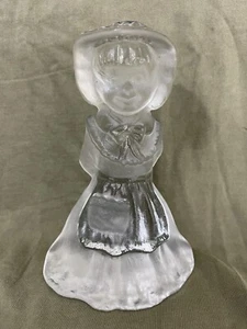 Vintage Viking Glass Prairie Girl Original Sticker 7” Tall EUC - Picture 1 of 9