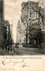 Broadway, Trolley, Standard Old Building, New York City, New York 1906 Postcard