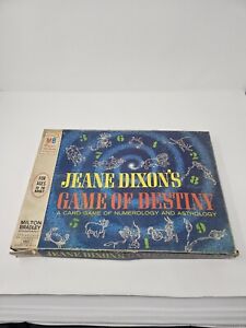 Vintage Jeane Dixons Game of Destiny Rare Milton Bradley 1968 Complete 