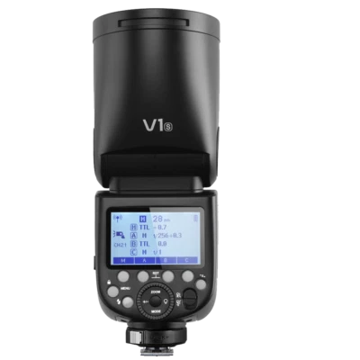 Godox V1-S V1S Camera Flash Speedlite Round Head For Sony - image 1 of 4