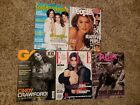 CINDY CRAWFORD 5 International Covers ONLY clippings Max GQ Elle People LOT #1