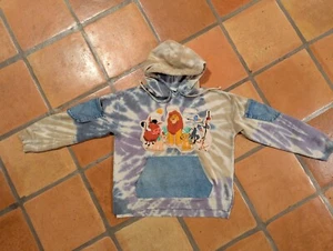 Sudadera Rey León Rehecha, 3 Artículos Reciclados y Reciclados, Grande, Envío Gratis - Imagen 1 de 12