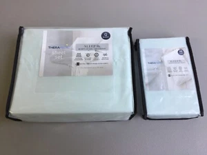 Bed Bath Beyond Therapedic SleepRX Wrinkle Resistant 6 pc. Queen Sheet Set #338W