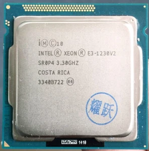 1 of Used Intel Xeon Quad-Core E3-1230V2 SR0P4 3.3GHz LGA1155 CPU Processor - Picture 1 of 2