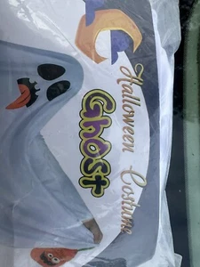 HALLOWEEN GESPENSTER KOSTÜM GR. 3-4 (110-120cm) - Bild 1 von 3