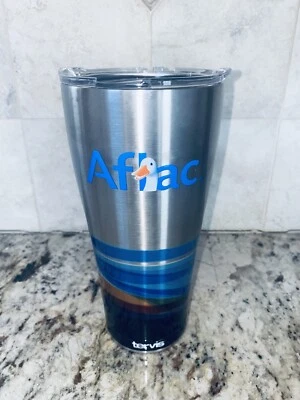 Vaso Tervis 30 oz AFLAC seguro de pato taza de trabajo viaje coche taza bebida metal Foto 1 de 4