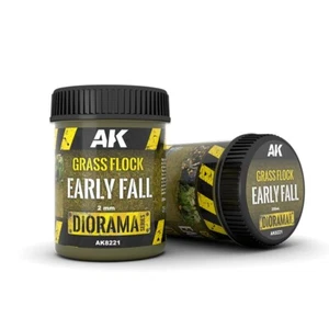 AK Interactive Grass Flock 2mm EARLY FALL New - Bild 1 von 2