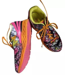 New Balance EU 38 Women Sz 7.5 Big Kid Sz 5.5 890 V3 Mosaic Orange Pink Running - Picture 1 of 10
