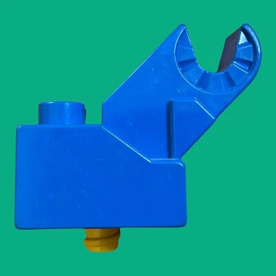 LEGO Duplo Toolo Baustein 2 x 2 Arm Klammer blau 6285c01   2950 9104 2925 #D/8 - Bild 1 von 2