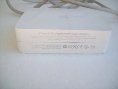 POWER ADAPTER 90W A1097 - Apple DVI Cinema HD Display 20 A1081, 23 A1082 M9178LL - Image 1 of 4